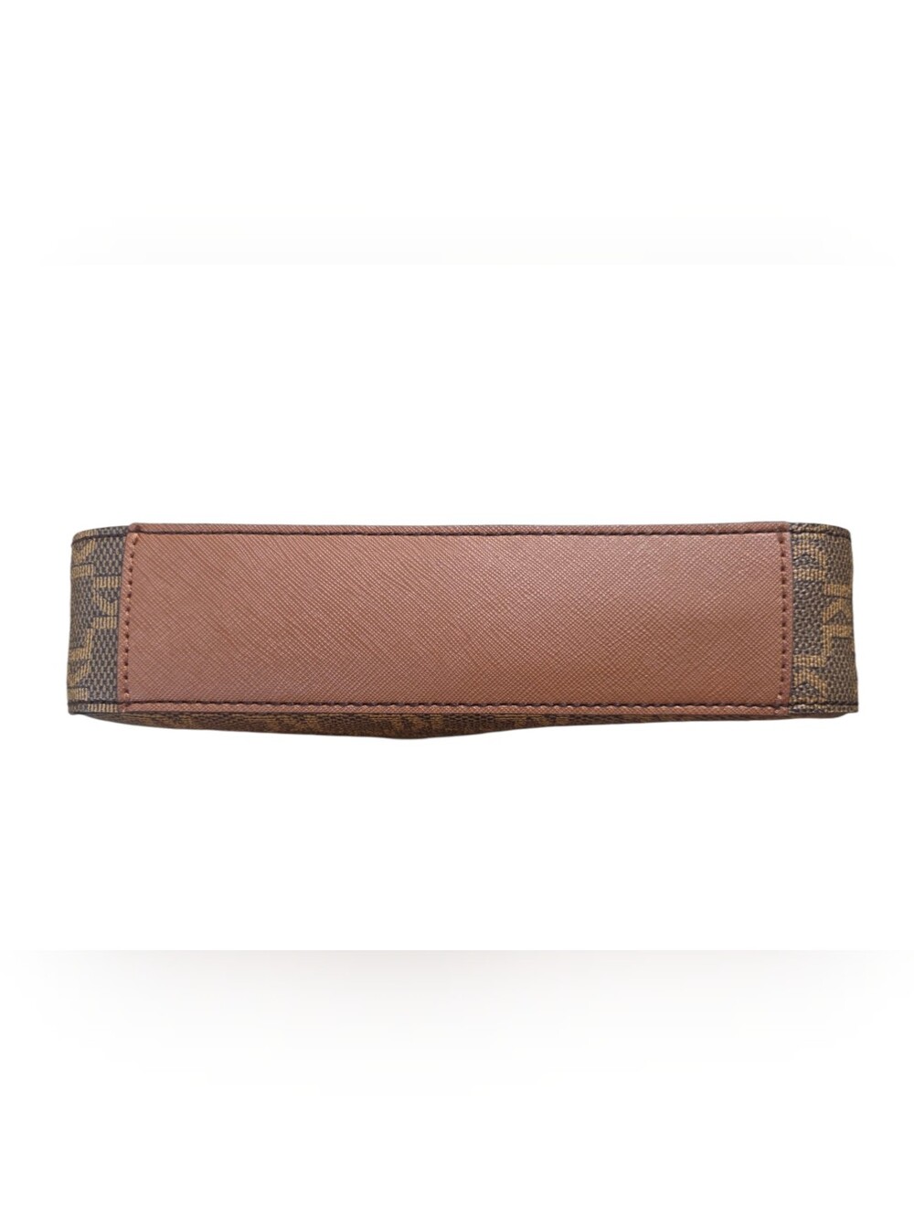 Karl Lagerfeld Maybelle Crossbody Camera Bag Brown Monogram Logo Strap Adjusts - Picture 10 of 10